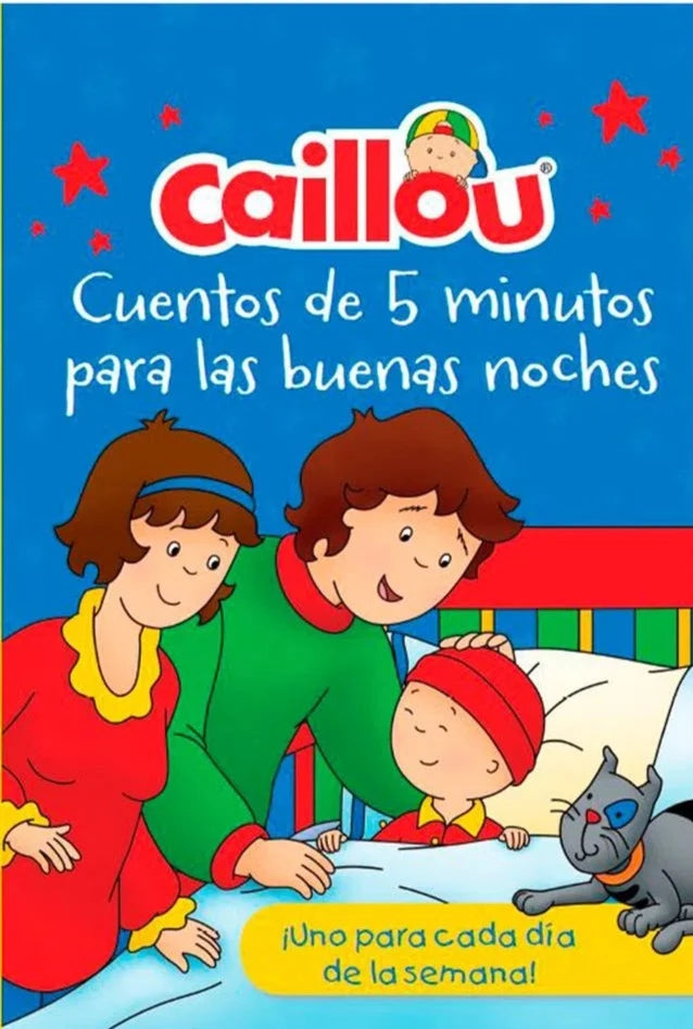 Libro Caillou - Cuentos De 5 Minutos Para Las Buenas Noches