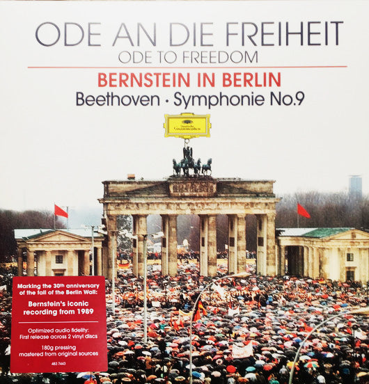 LPx2  Bernstein*, Beethoven* – Ode An Die Freiheit = Ode To Freedom (Bernstein In Berlin) - Symphonie No.9