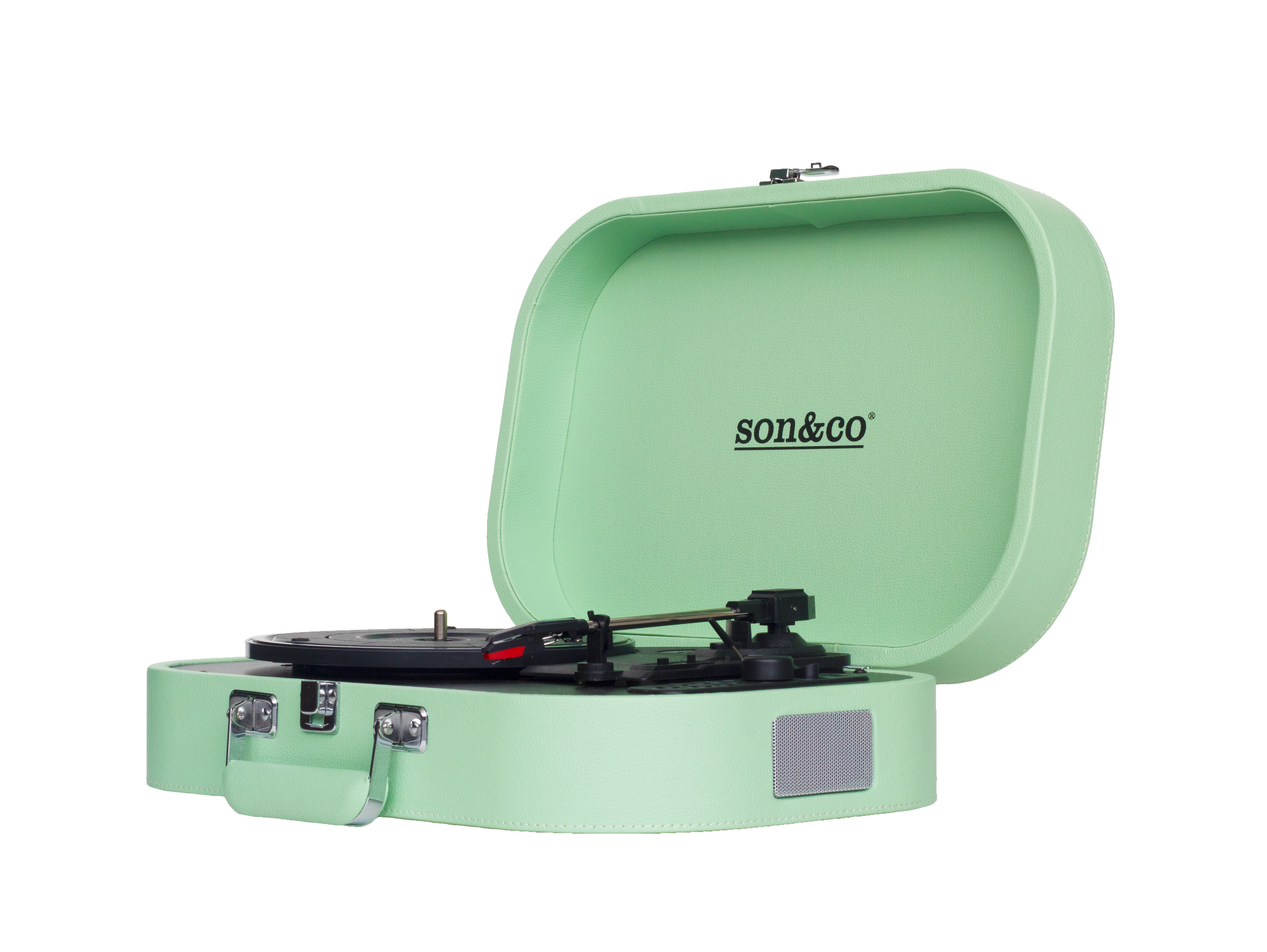 Tornamesa portátil Son&co - TT-101 Verde