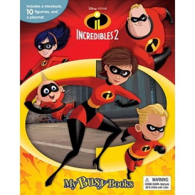 Libro  Disney Pixar The Incredibles 2 My Busy Books
