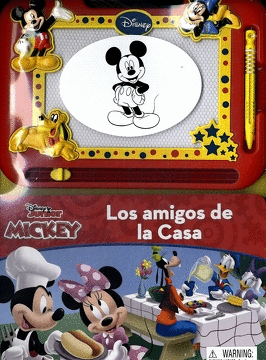 Libro Pizarra Mágica - Mickey Los Amigos De La Casa