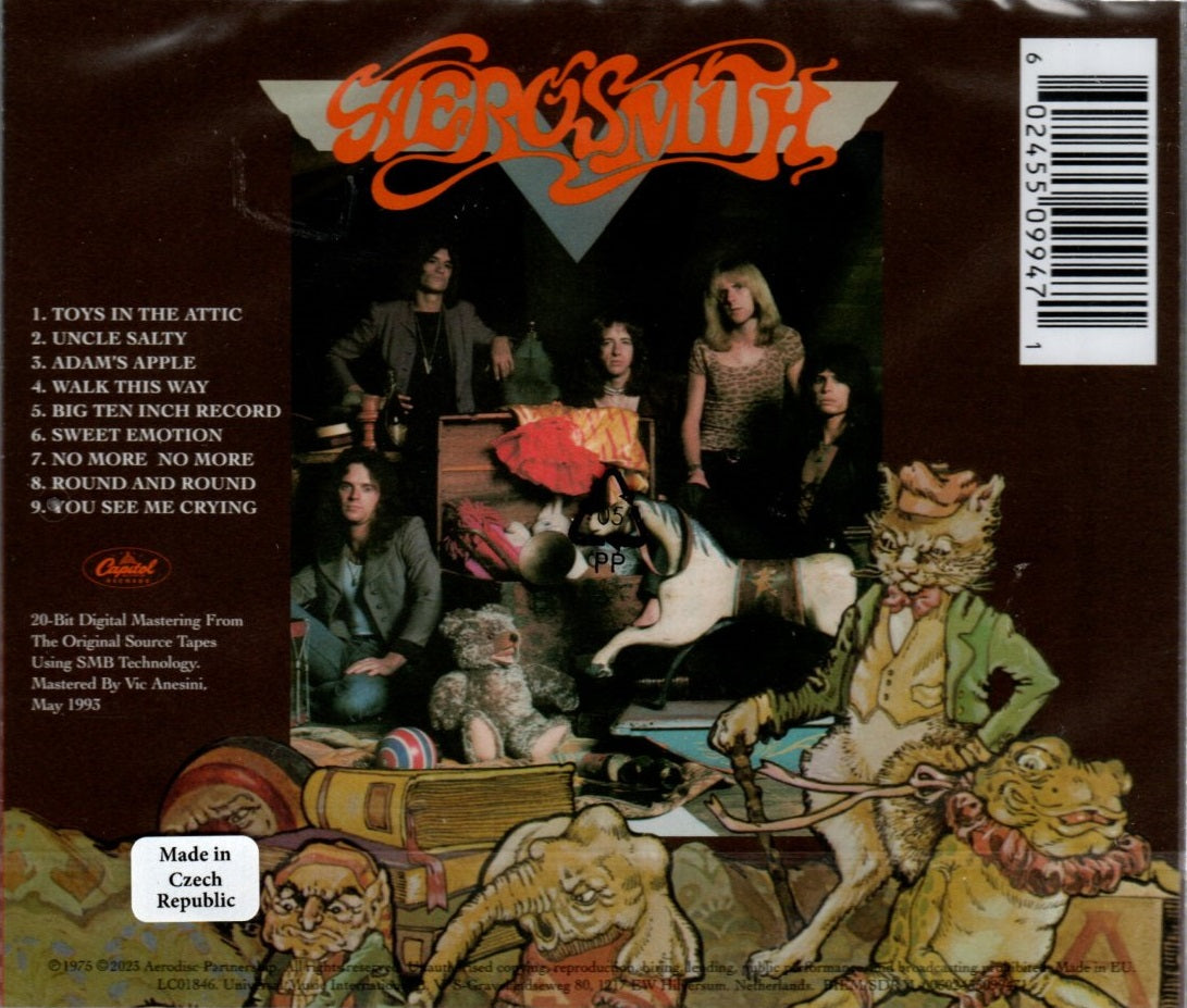 CD Aerosmith – Toys In The Attic