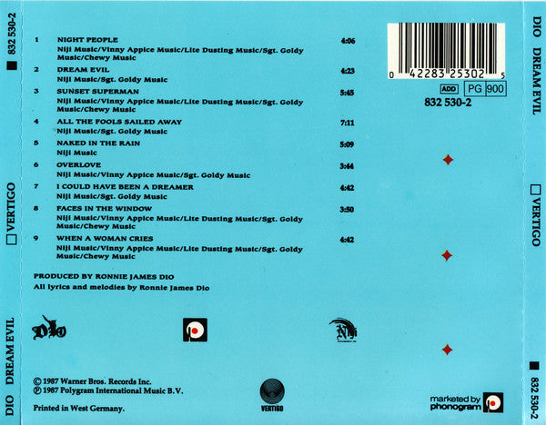CD Dio - Dream Evil