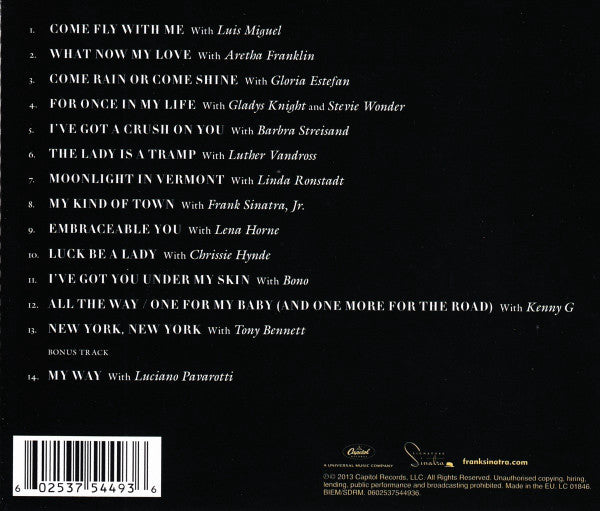 CD  Frank Sinatra – Best Of Duets
