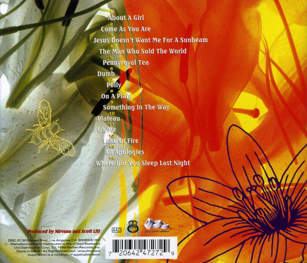 CD Nirvana – MTV Unplugged In New York