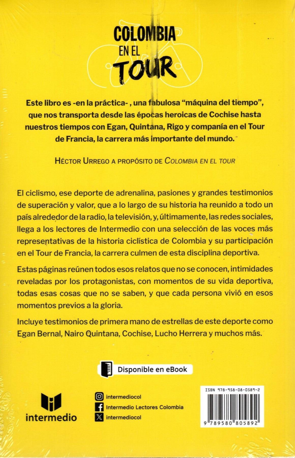 Libro Lisandro Rengifo -Colombia en el tour