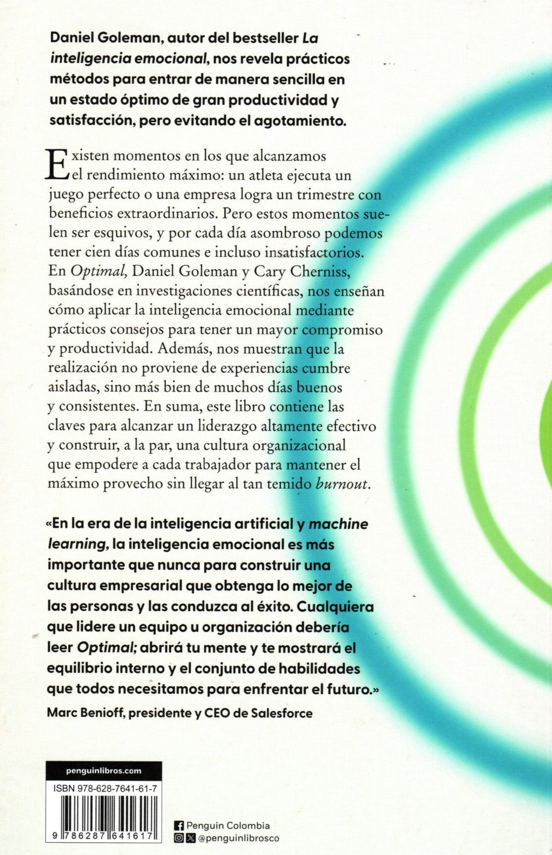 Libro Daniel Goleman y Cary Cherniss -Cómo alcanzar la excelencia personal y laboral todos los días