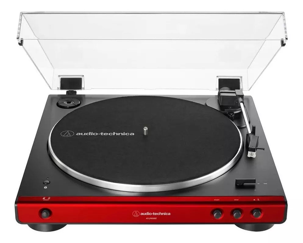 TM Audio-technica - AT-LP60XBT-RD  Bluetooth Rojo