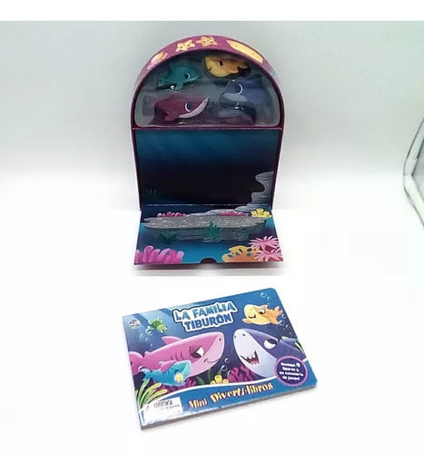 Libro Mini Diverti Libros - La Familia Tiburón