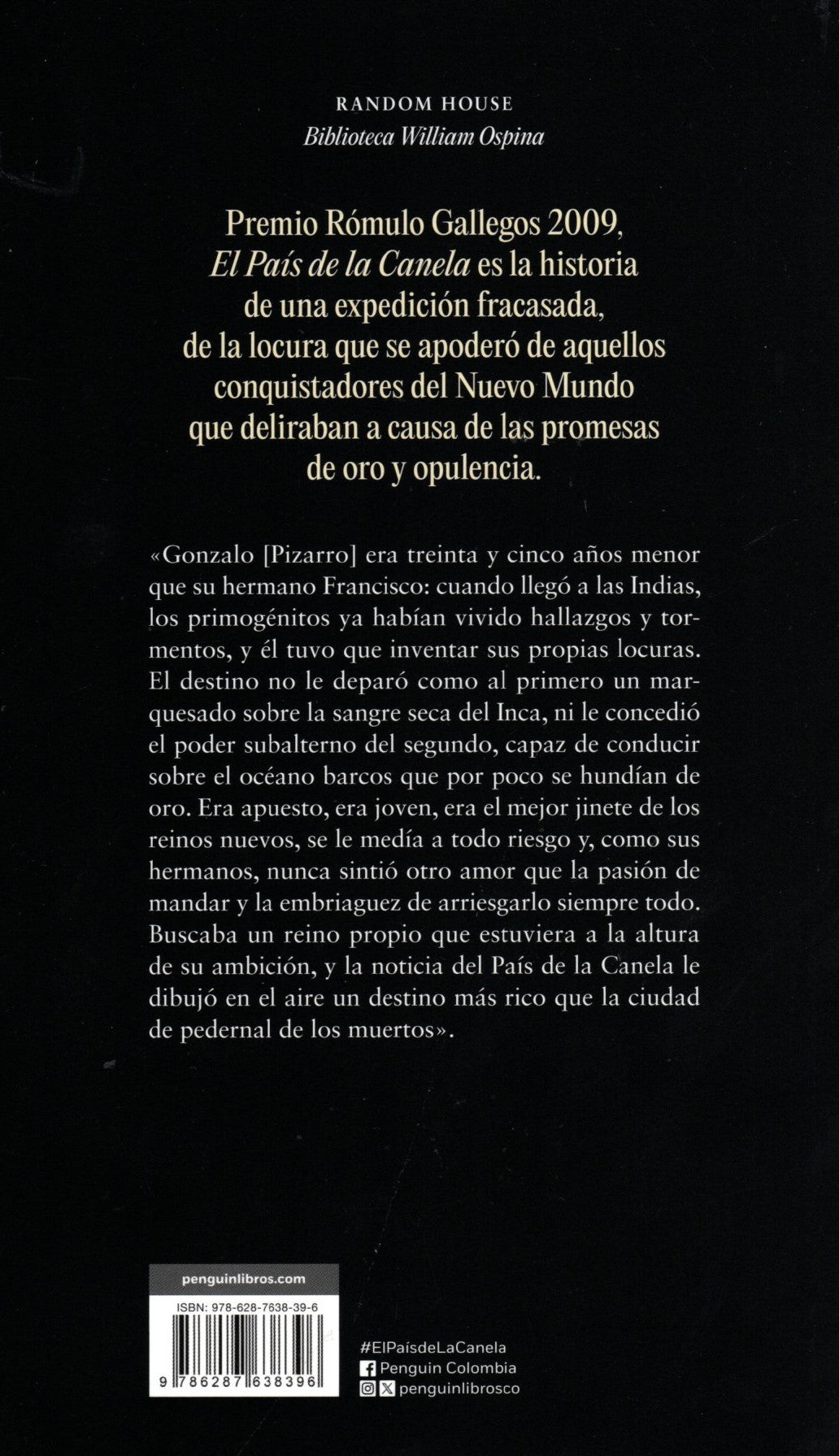 Libro William Ospina - El País de la Canela