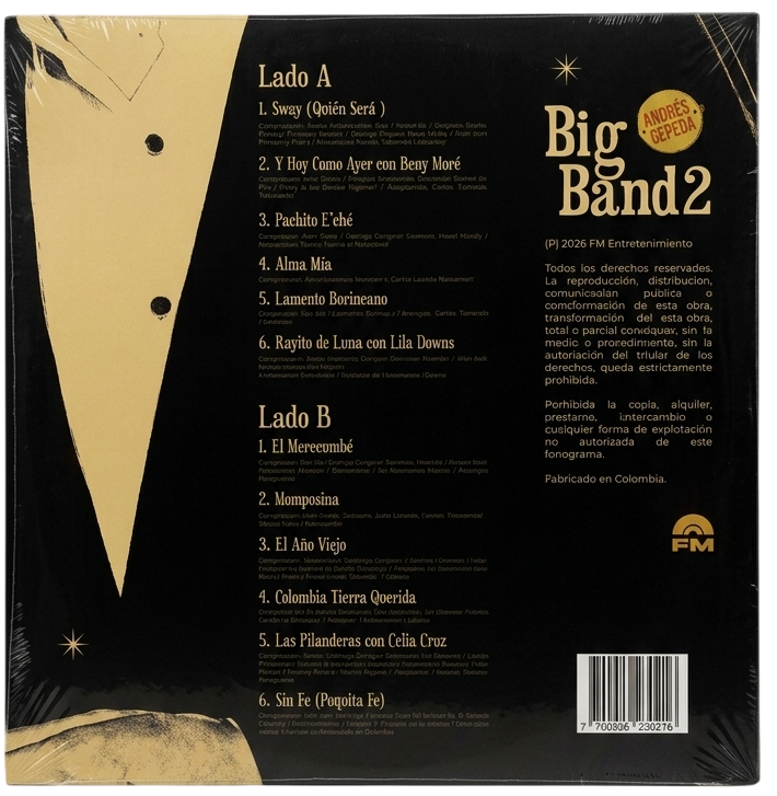 LP Andrés Cepeda - Big Band 2