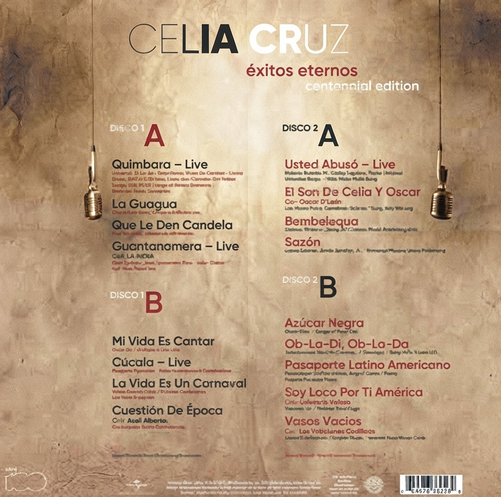 LPX2 Celia Cruz – Exitos Eternos Centennial Edition