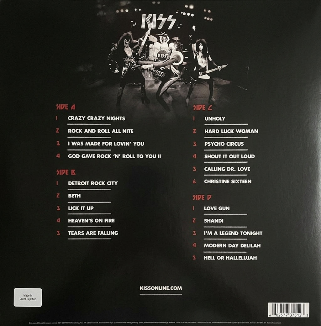 LPX2 Kiss ‎– Kissworld (The Best Of Kiss)