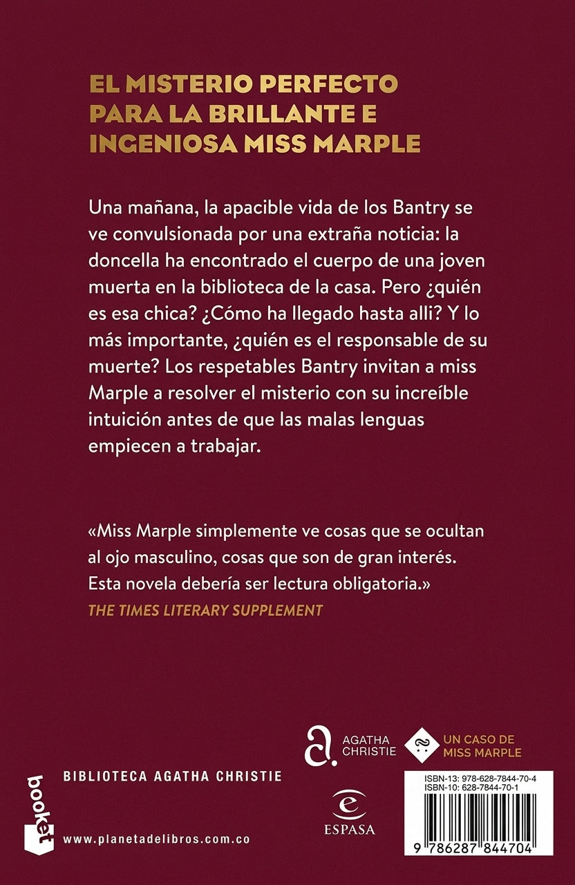 Libro Agatha Christie - Un cadáver en la biblioteca