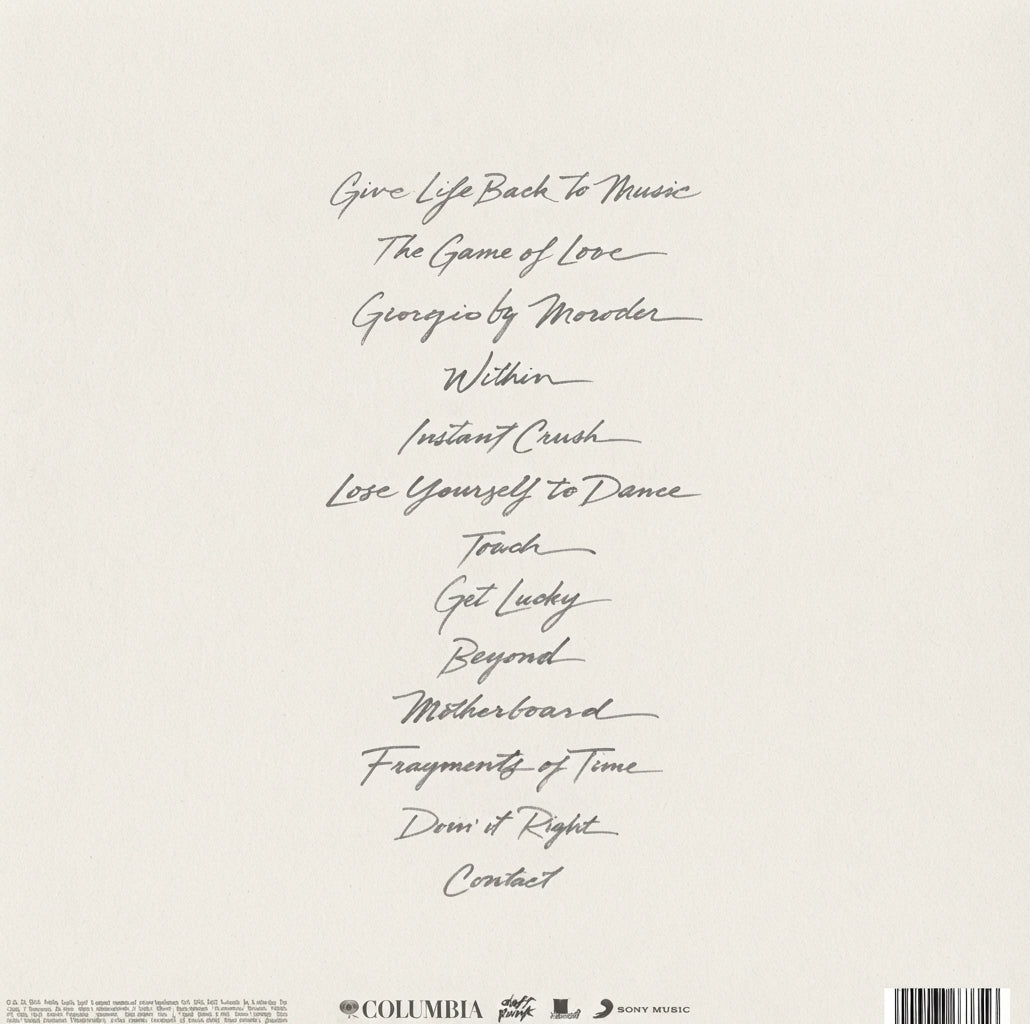 LPX2 Daft Punk – Random Access Memories (Drumless Edition)