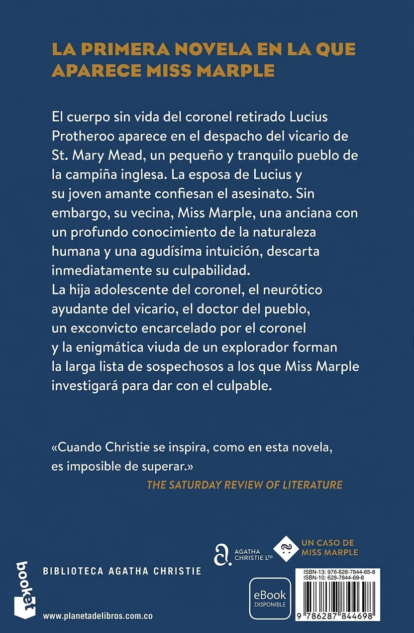 Libro Agatha Christie - Muerte en la vicaría