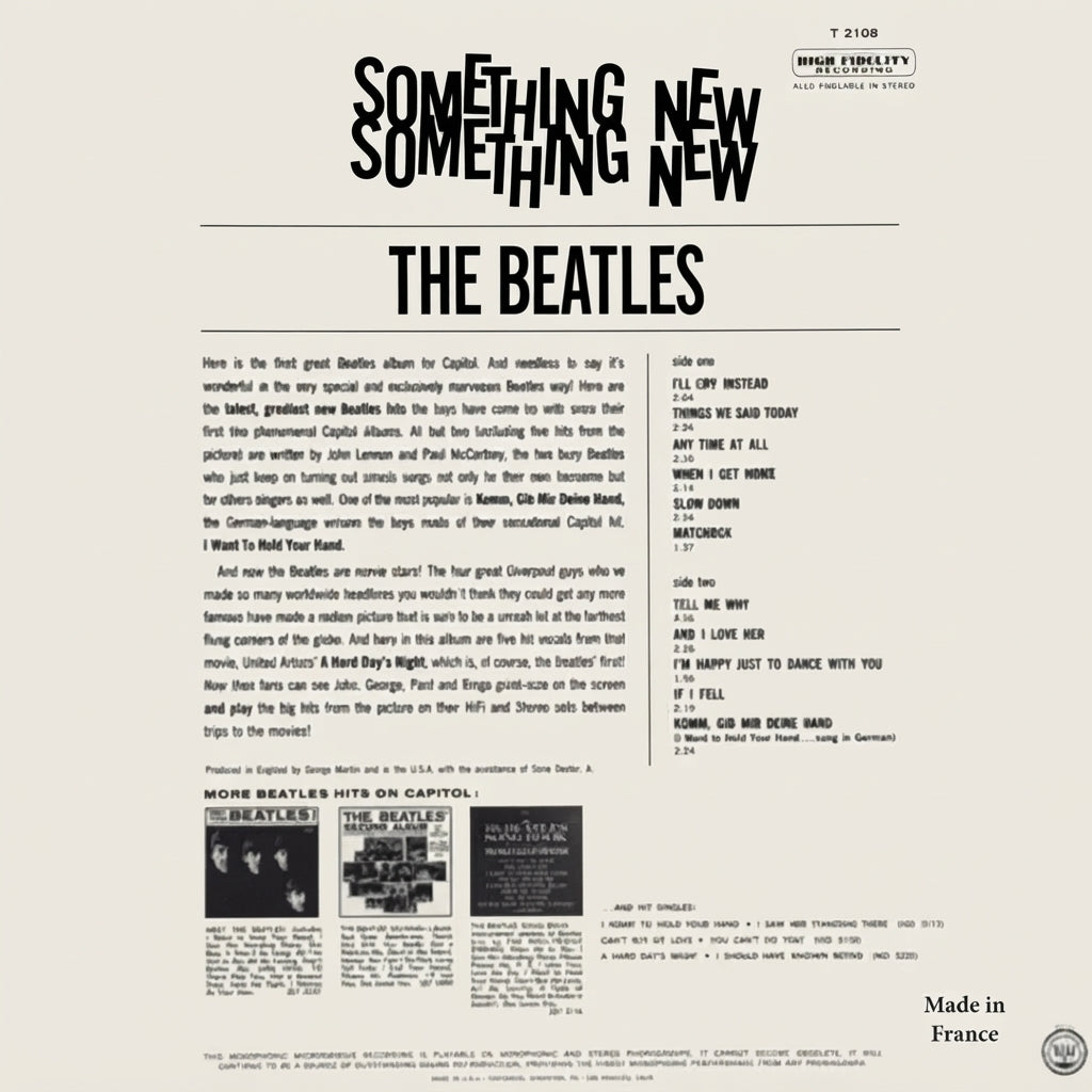 LP The Beatles – Something New