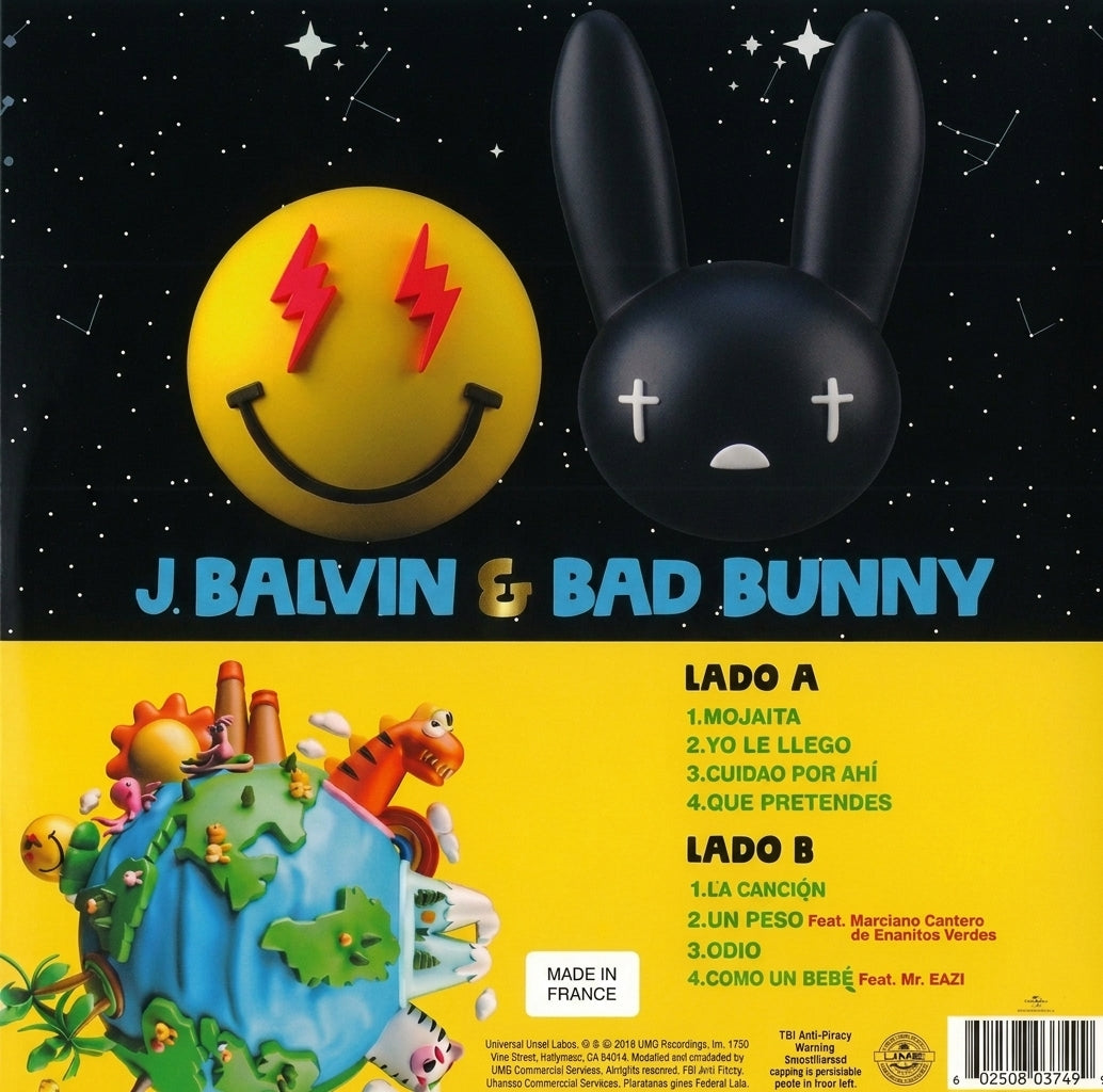 LP J. Balvin & Bad Bunny ‎– Oasis
