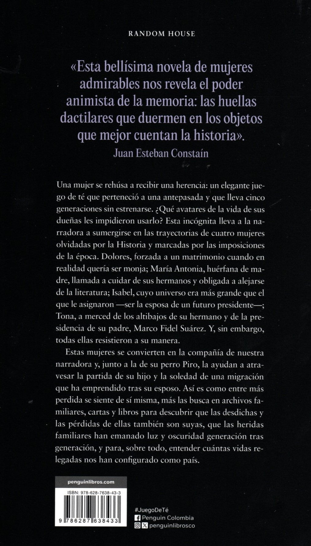 Libro Marta Orrantia - Juego de té