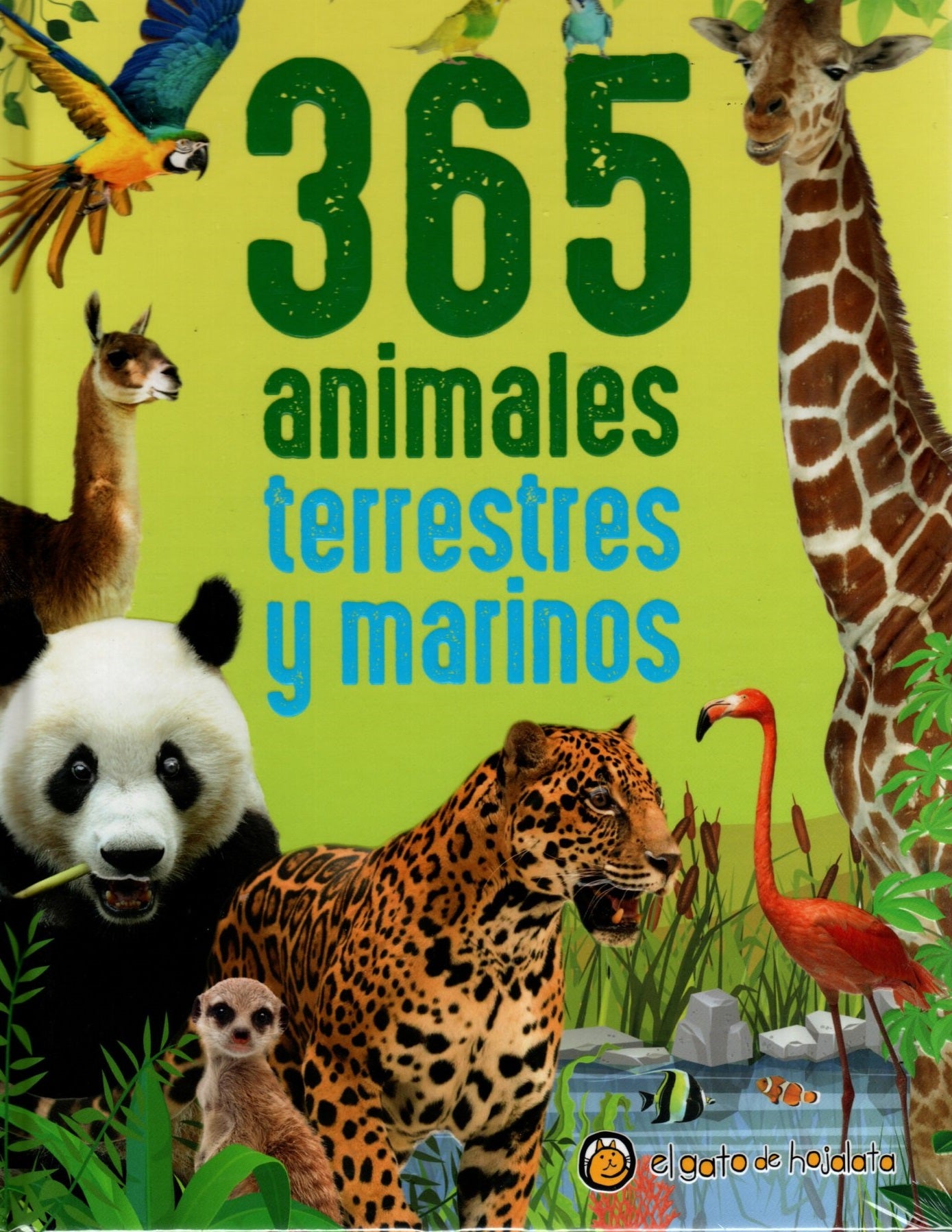 Libro 365 animales terrestres y marinos