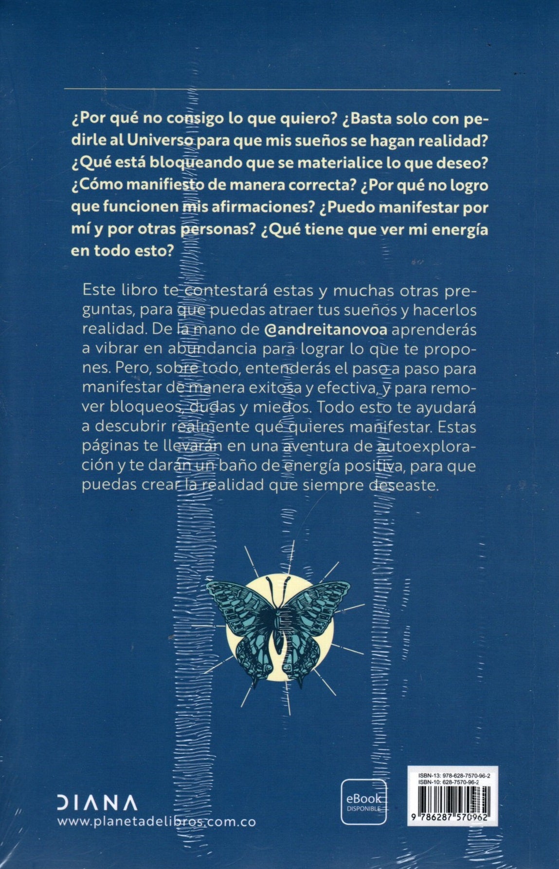 Libro Andrea Novoa Arias - Si lo quieres, manifiéstalo