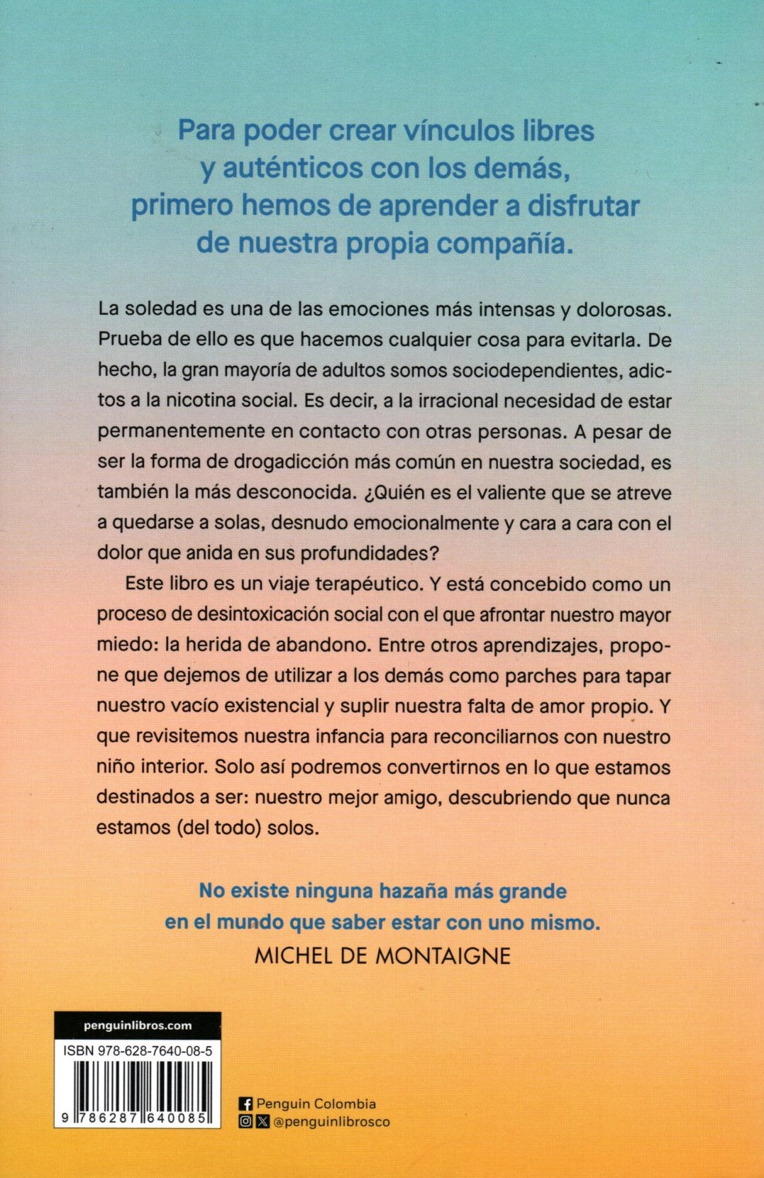 Libro Borja Vilaseca - Ama tu soledad