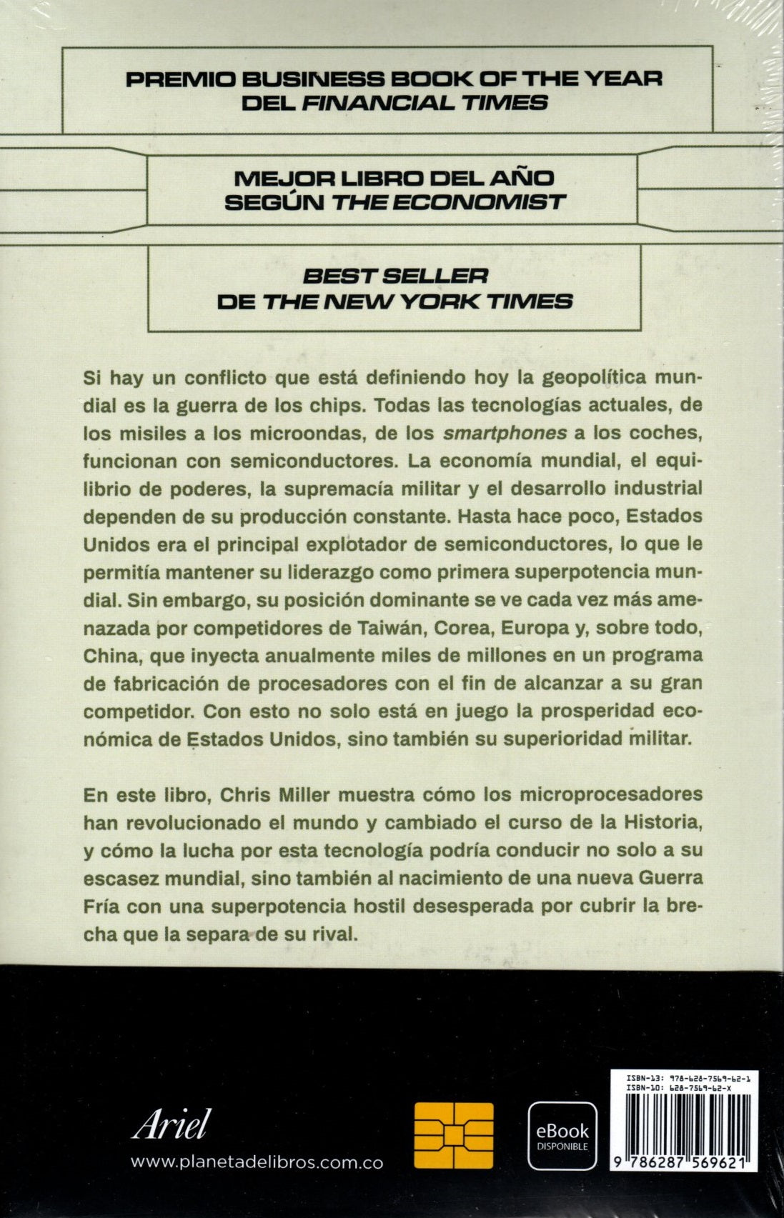 Libro Chris Miller - La guerra de los chips