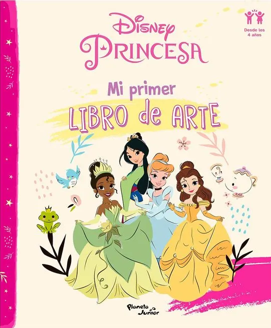 Libro Disney - Princesas: Mi primer libro de arte