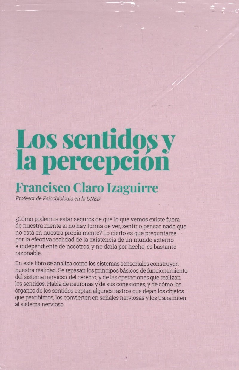 Libro Francisco Claro Izaguirre - Los sentidos y la percepción