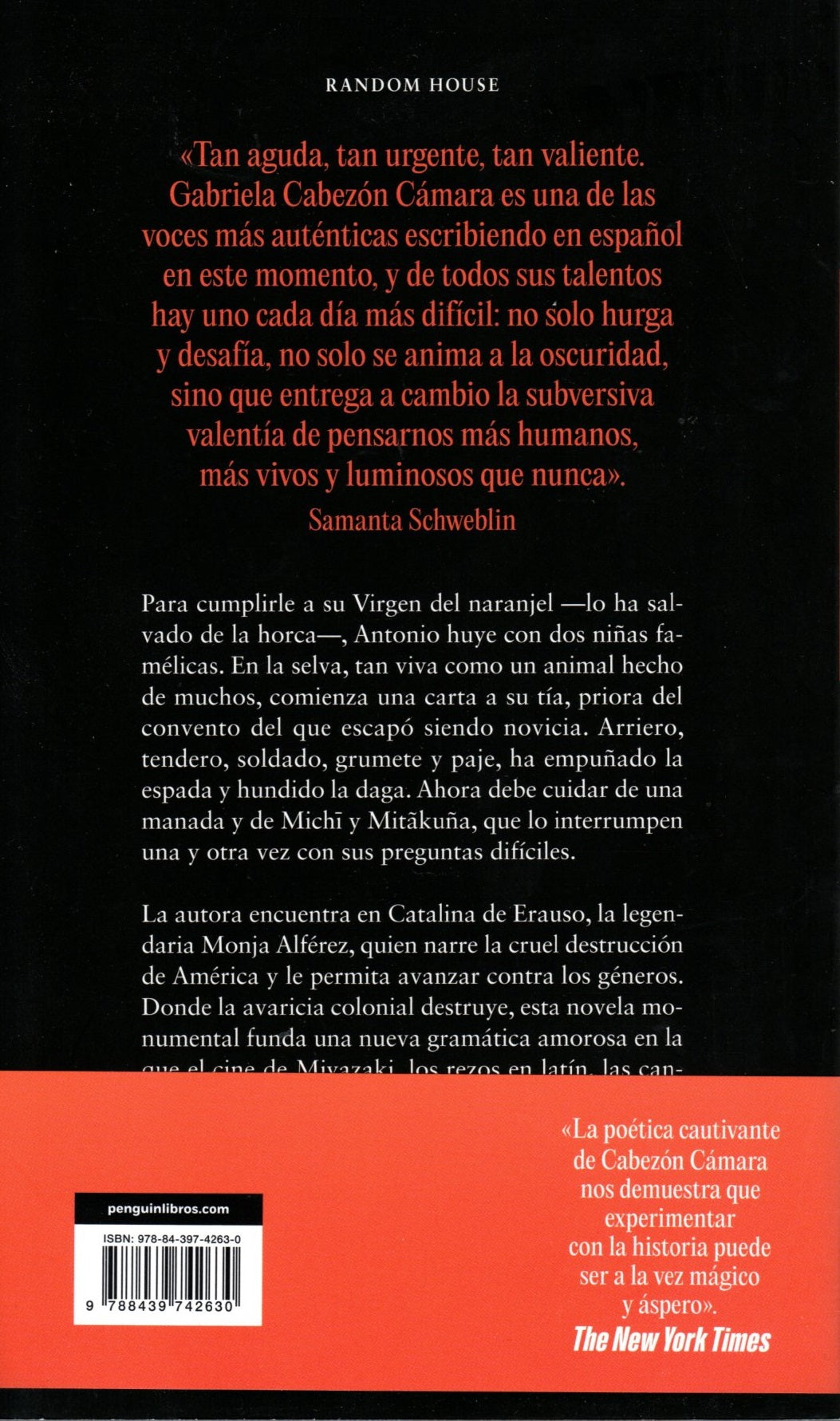 Libro Gabriel Cabezón Cámara - Las niñas del naranjel