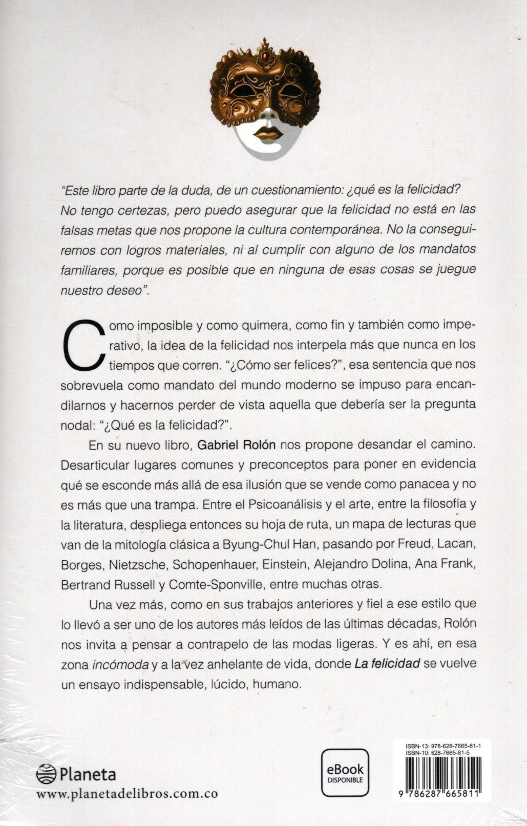 Libro Gabriel Rolón - La felicidad