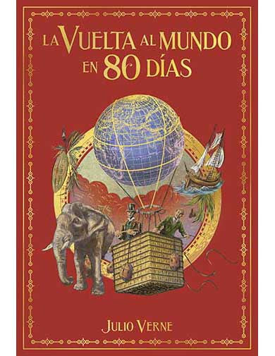 Libro Julio Verne - La vuelta al mundo en 80 días