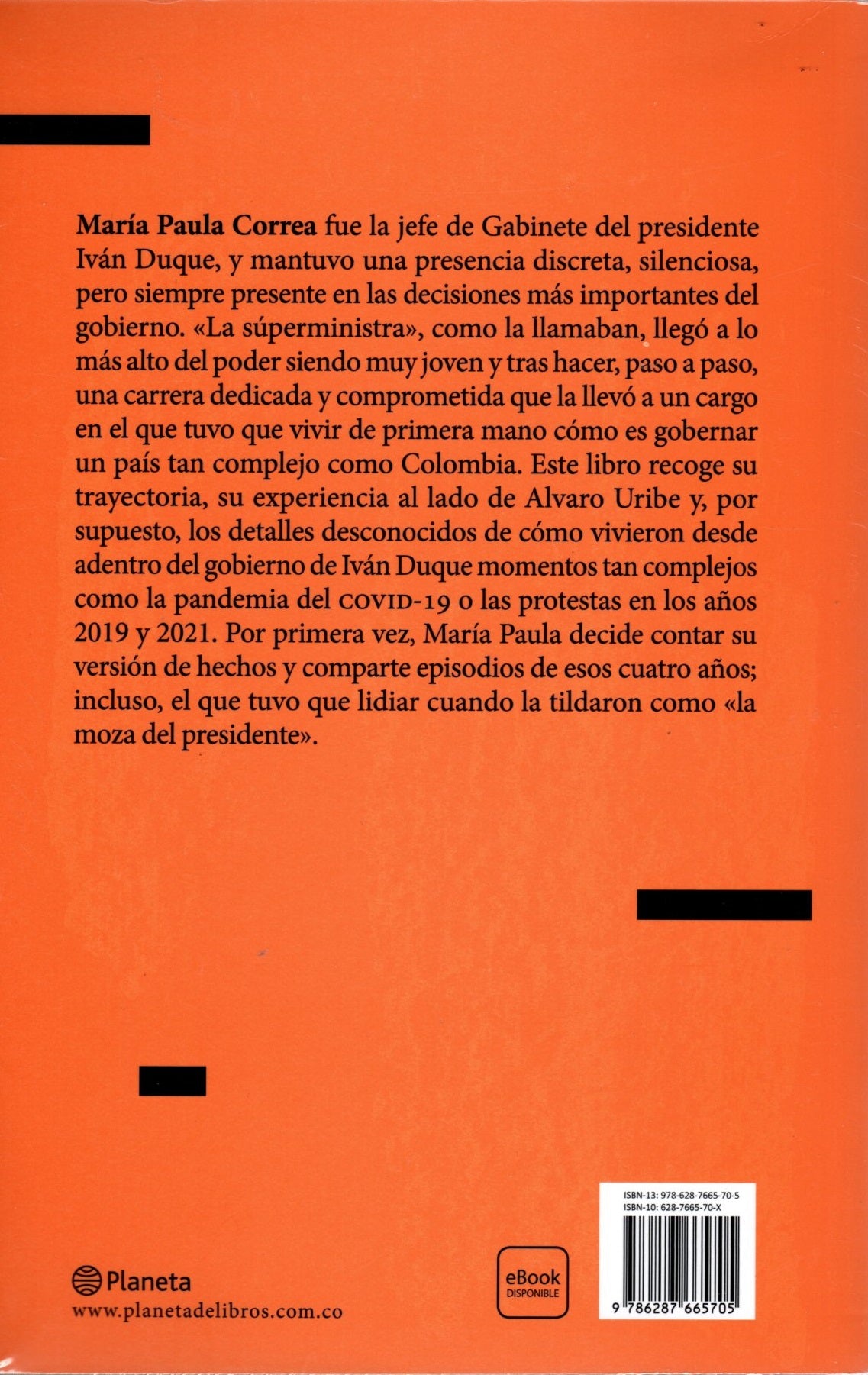 Libro María Paula Correa - La última línea