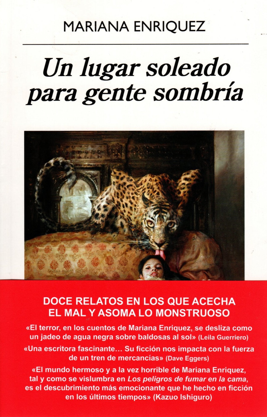 Libro Mariana Enriquez - Un lugar soleado para gente sombría