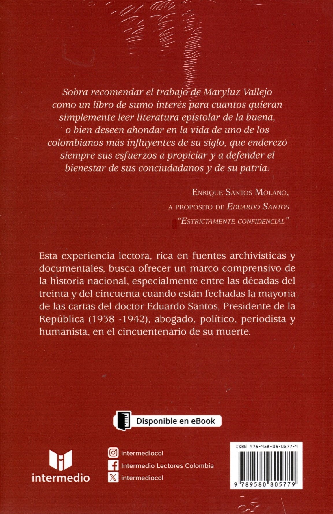 Libro Maryluz Vallejo Mejía - "Estrictamente confidencial"