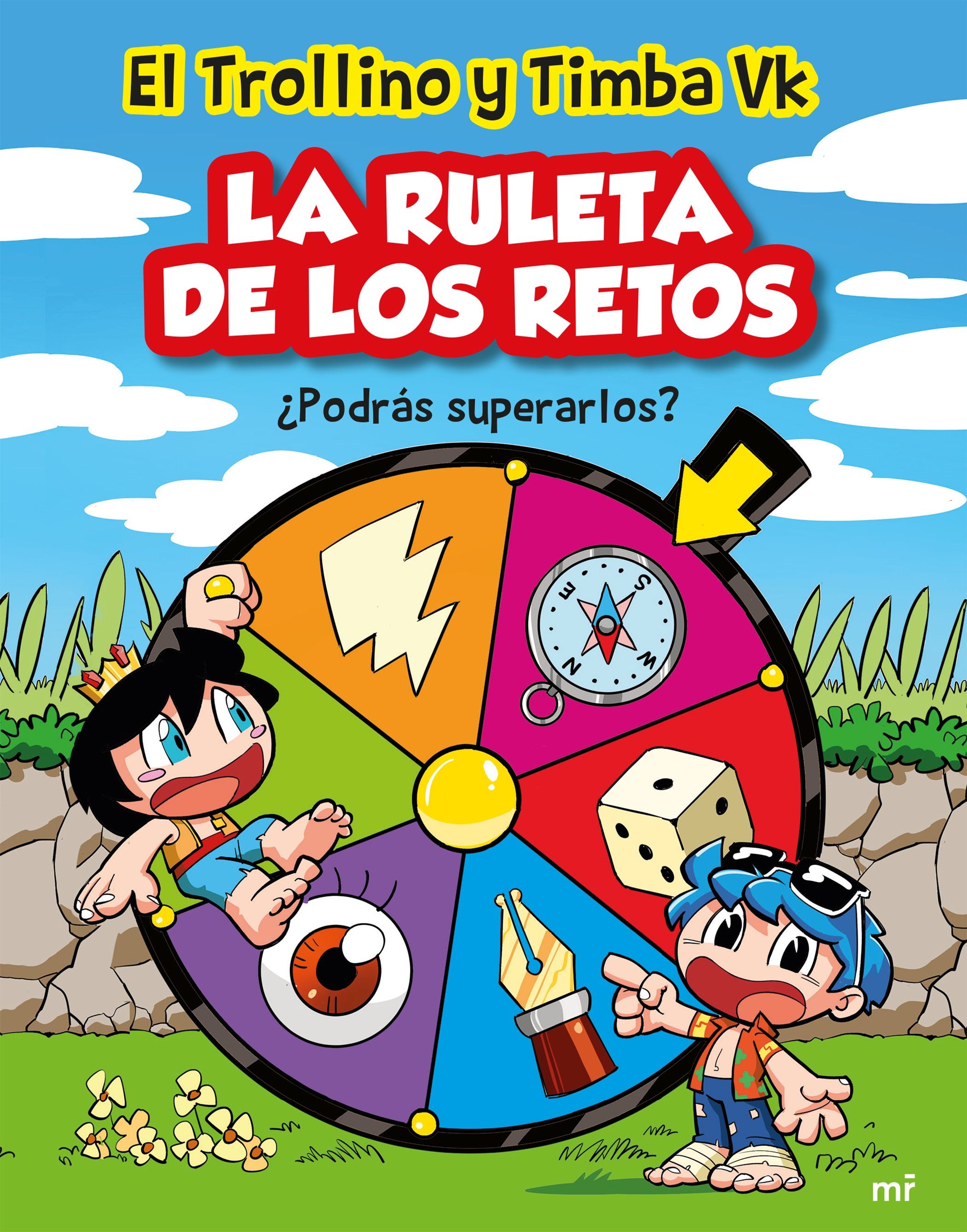 Libro Timba Vk y El Trollino - La ruleta de los retos