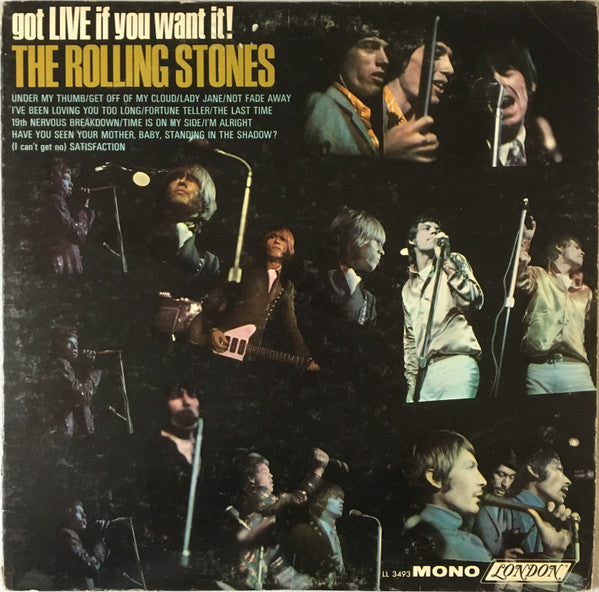 LP The Rolling Stones - Got Live If You Want It