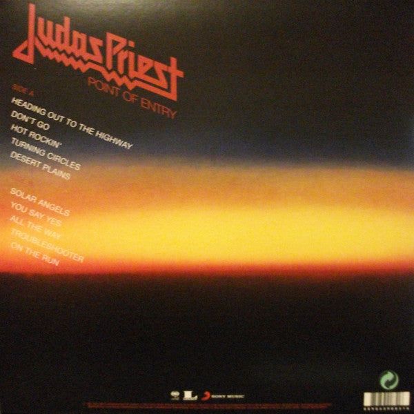 LP Judas Priest – Point Of Entry
