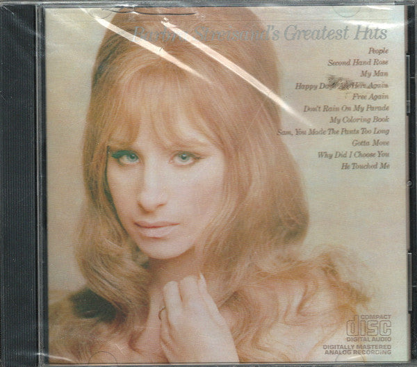 CD  Barbra Streisand's - Greatest Hits