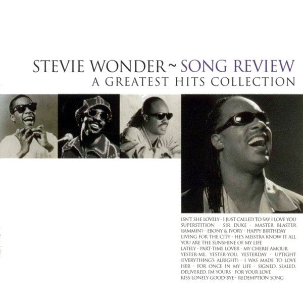 CD Stevie Wonder – Song Review - A Greatest Hits Collection