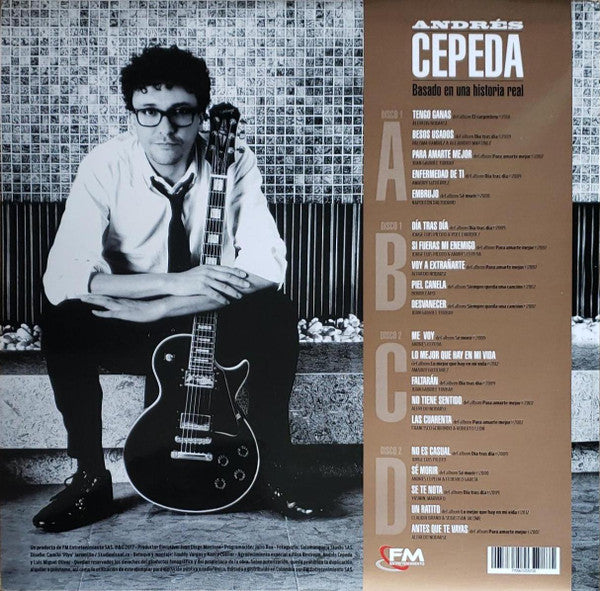 LP X2 Basado En Una Historia -  Andres Cepeda