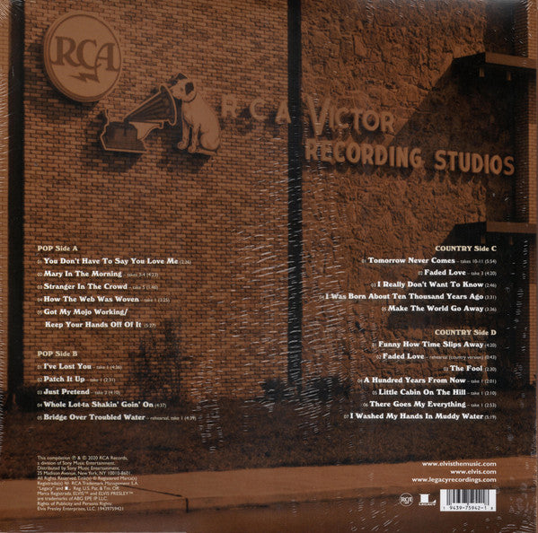 LPX2 Elvis Presley – From Elvis In Nashville