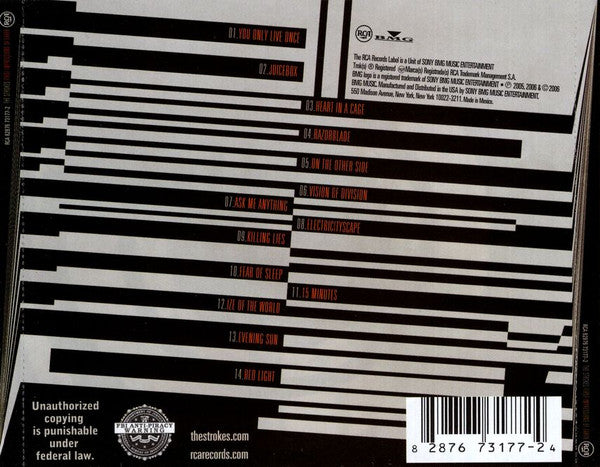 CD The Strokes ‎– First Impressions Of Earth