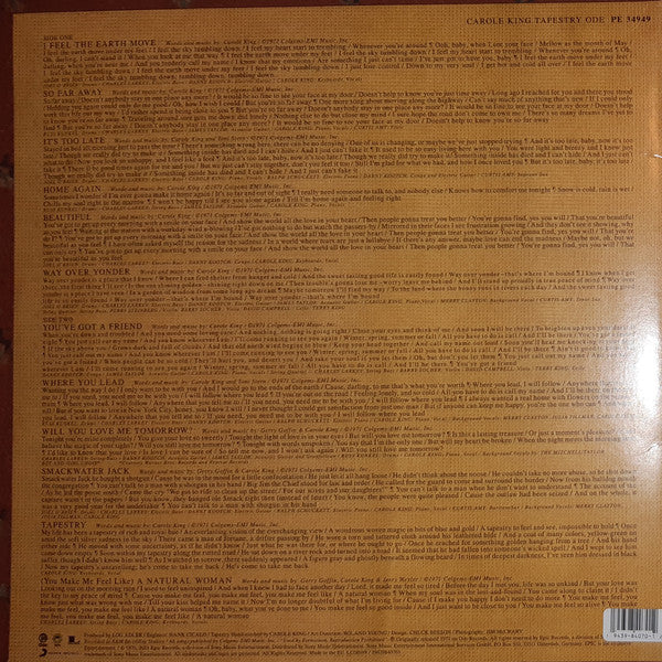 LP Carole King – Tapestry