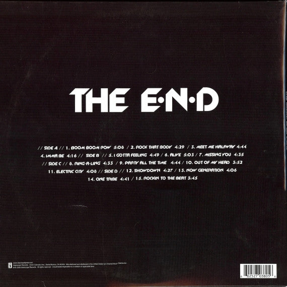 LPX2 The Black Eyed Peas – The E.N.D