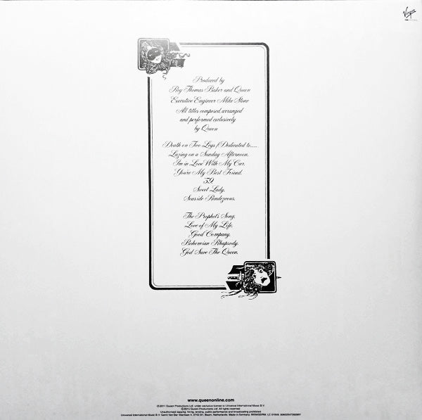 LP Queen ‎– A Night At The Opera