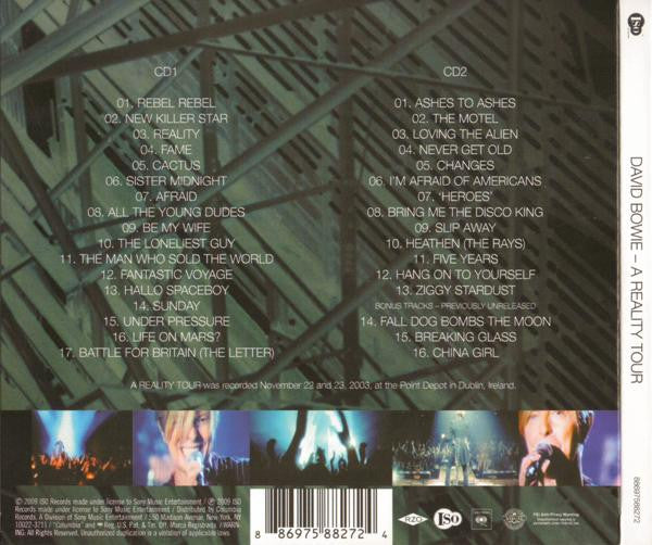 CDX2 David Bowie - A Reality Tour