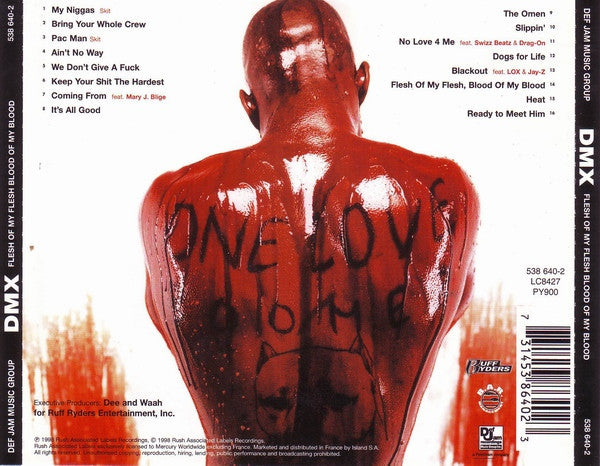 CD DMX – Flesh Of My Flesh Blood Of My Blood