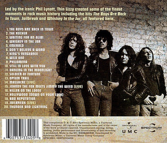 CD Thin Lizzy – Waiting For An Alibi - The Collection