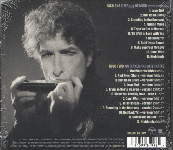 CDX2 Bob Dylan – Fragments (Time Out Of Mind Sessions (1996-1997)): The Bootleg Series Vol. 17